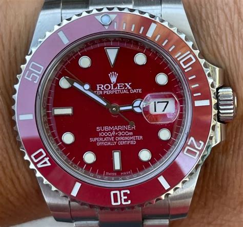 ricardo rolex submariner|rolex submariner red bezel.